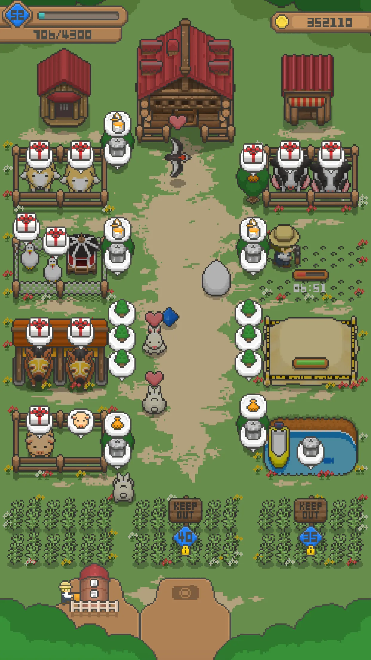 Tiny Pixel Farm - Simple Game | Indus Appstore | Screenshot