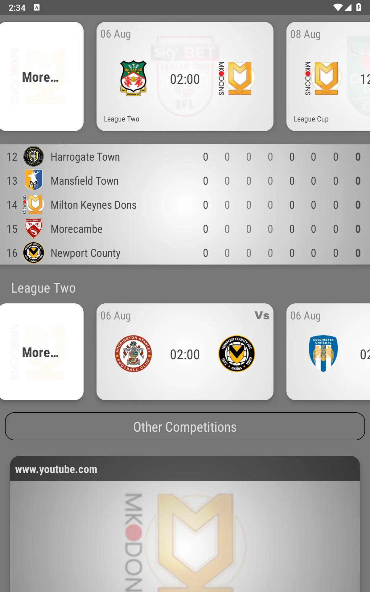 Milton Keynes Dons Fan App | Indus Appstore | Screenshot