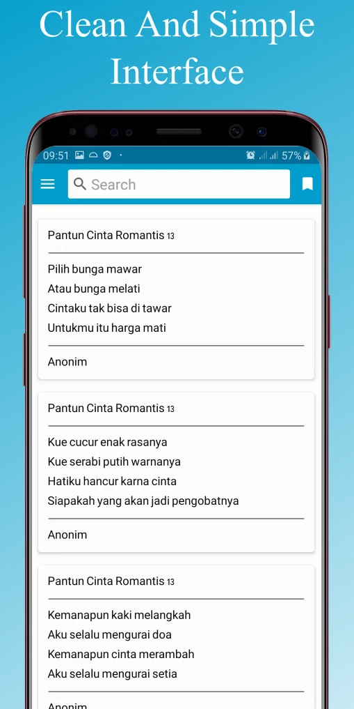 Kumpulan Pantun Cinta Romantis | Indus Appstore | Screenshot