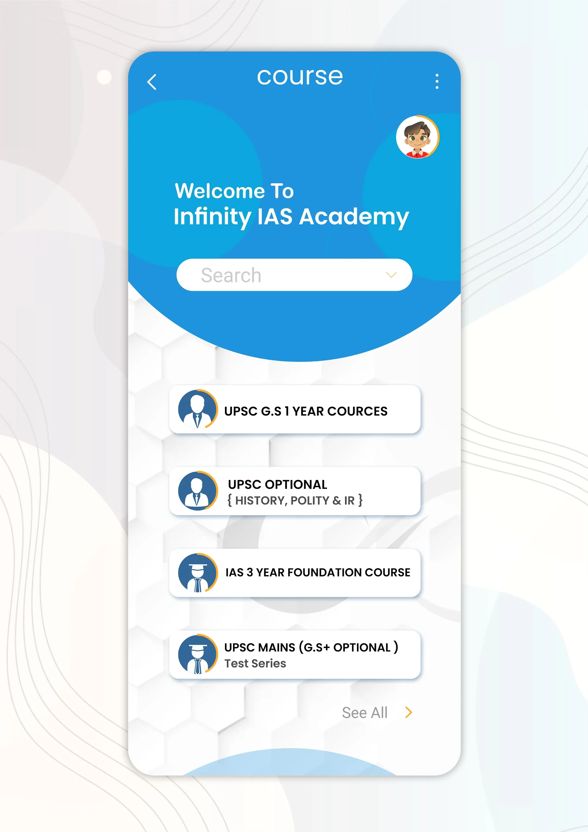 Infinity IAS Academy | Indus Appstore | Screenshot