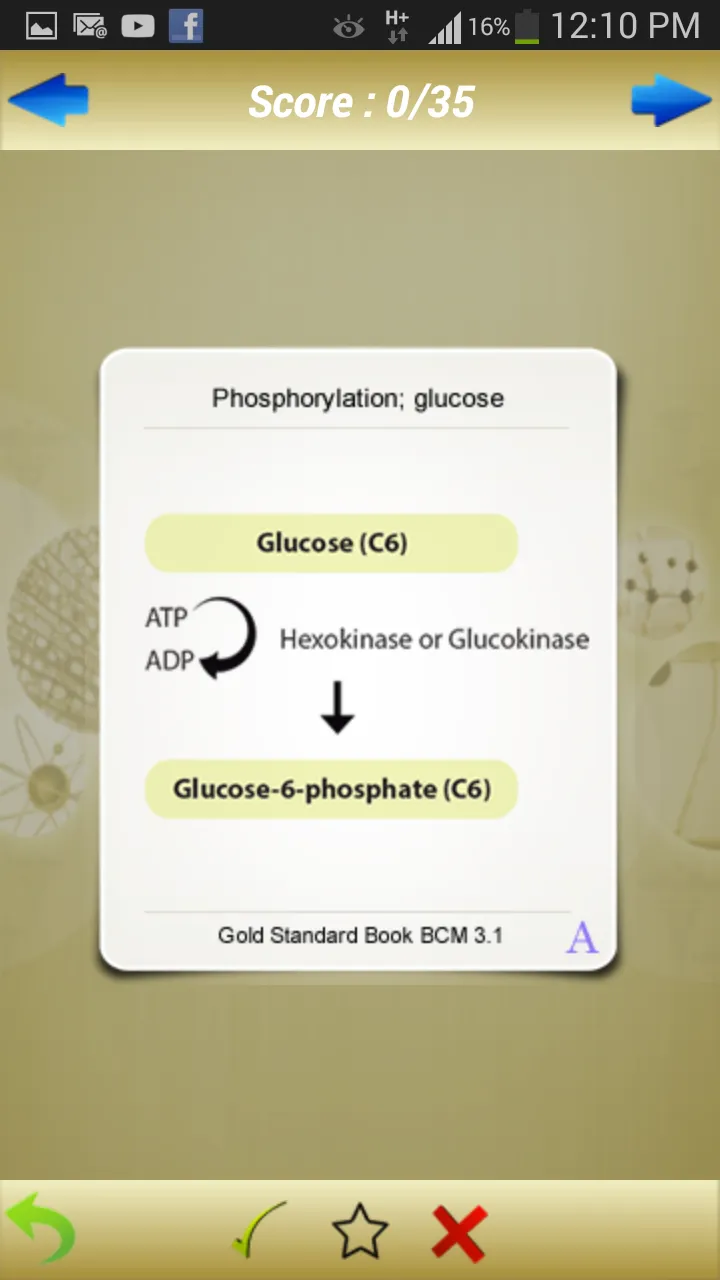 MCAT Biochemistry Flashcards | Indus Appstore | Screenshot