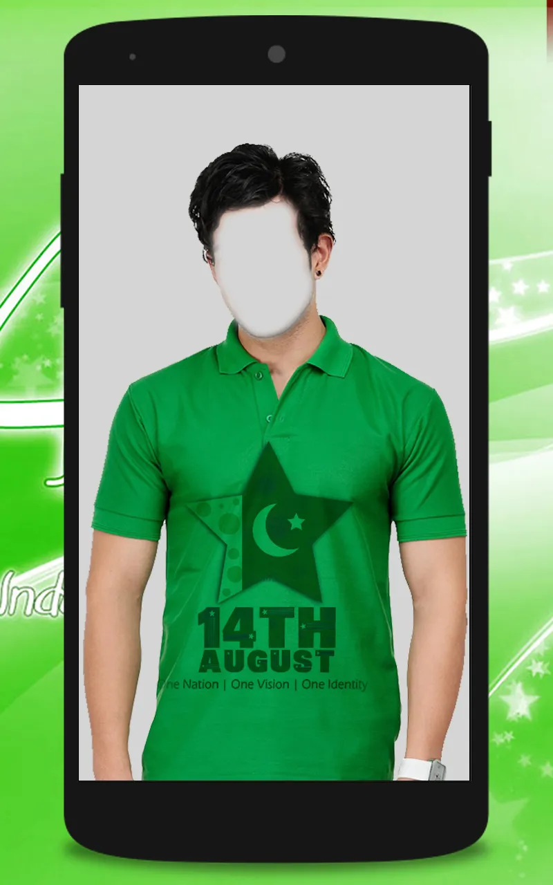 Pak Flag Shirt Photo Editor | Indus Appstore | Screenshot