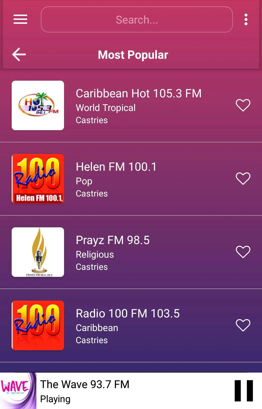 A2Z Saint Lucia FM Radio | Indus Appstore | Screenshot