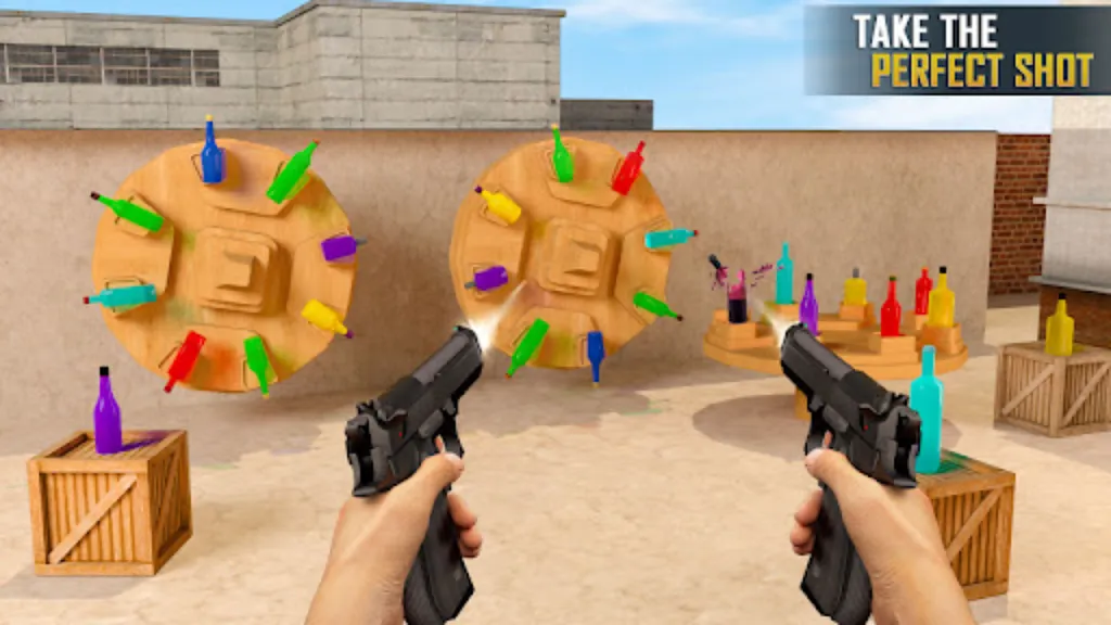 Offline Bottle Shooting Games | Indus Appstore | Screenshot