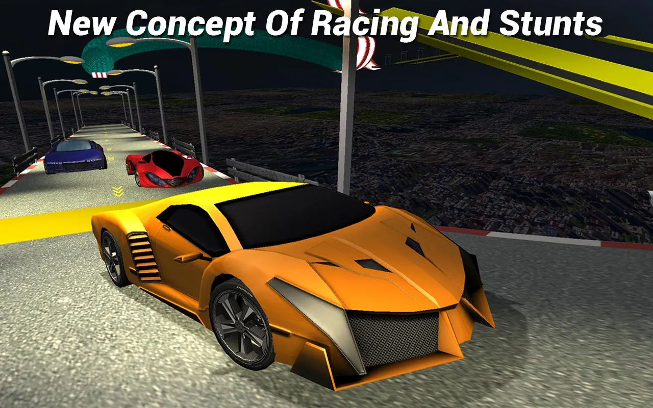 Crazy Speed Car Rush Stunt | Indus Appstore | Screenshot