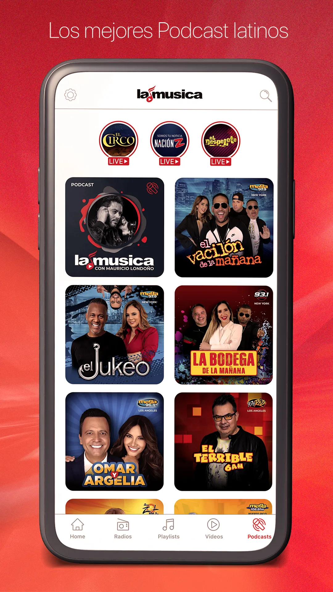 La Musica: Radio & Podcasts | Indus Appstore | Screenshot