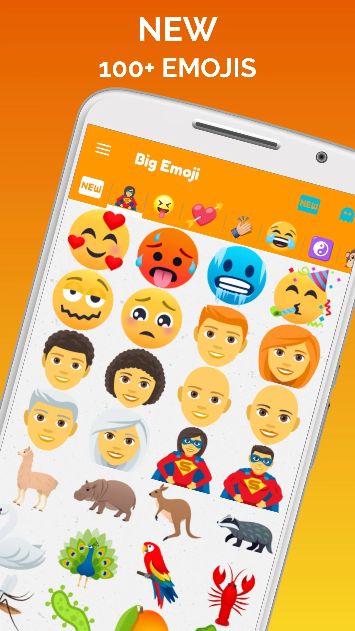 Big Emoji sticker for WhatsApp | Indus Appstore | Screenshot