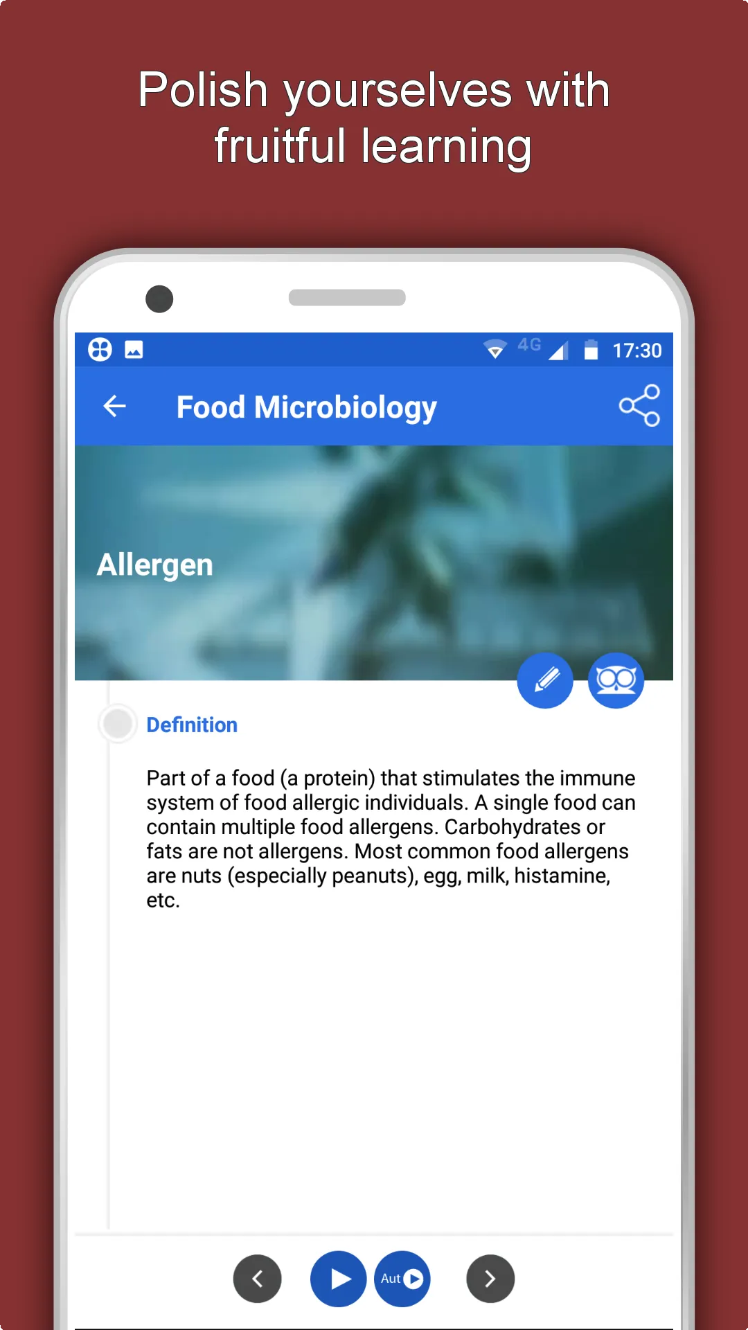 Food Science & Nutrition App | Indus Appstore | Screenshot