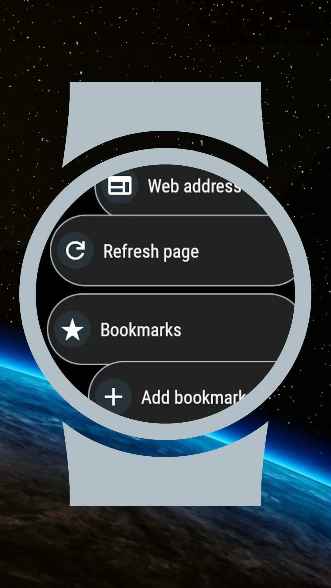 Mini Web Browser (Wear OS) | Indus Appstore | Screenshot