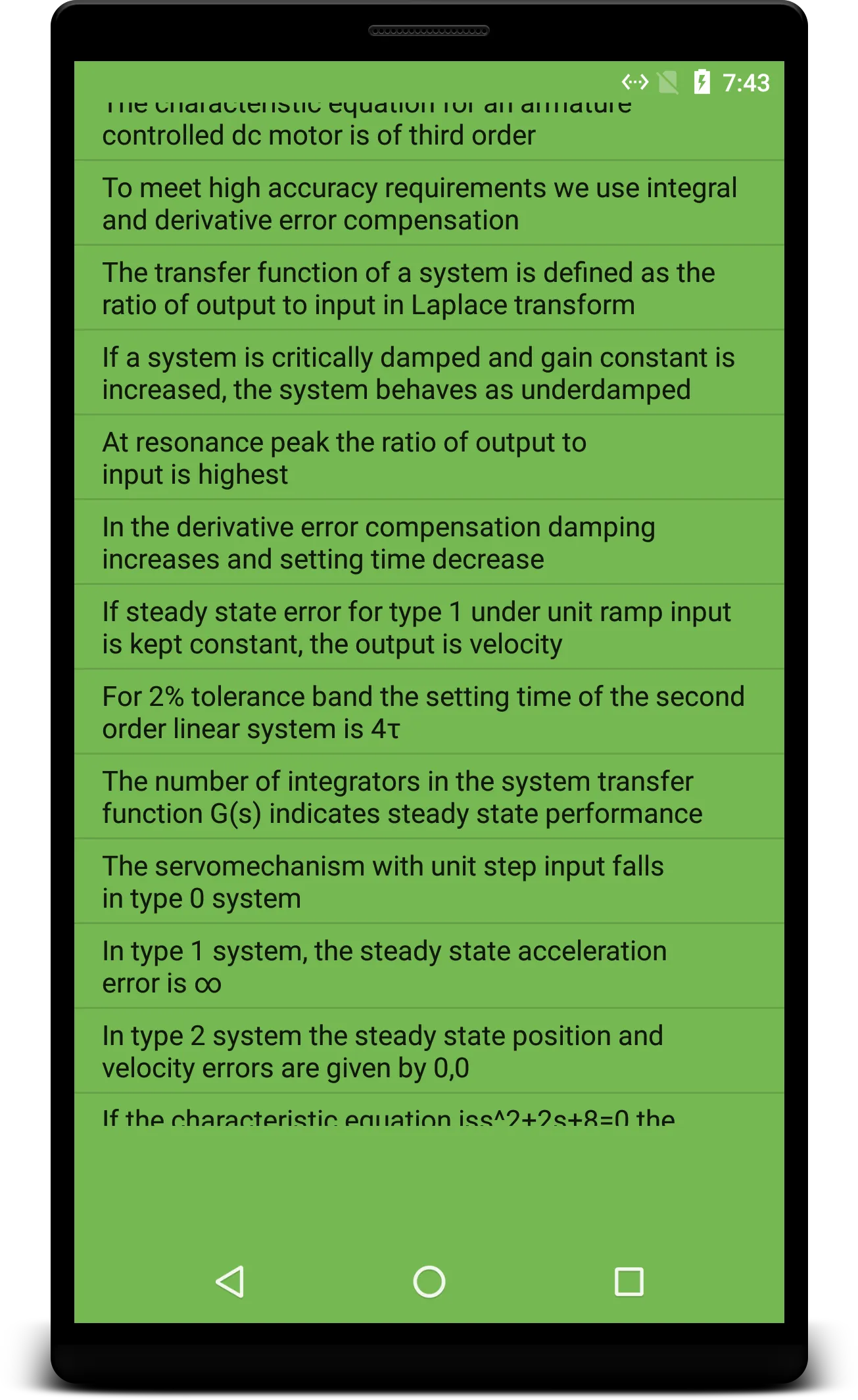 Control Systems Knowledge | Indus Appstore | Screenshot