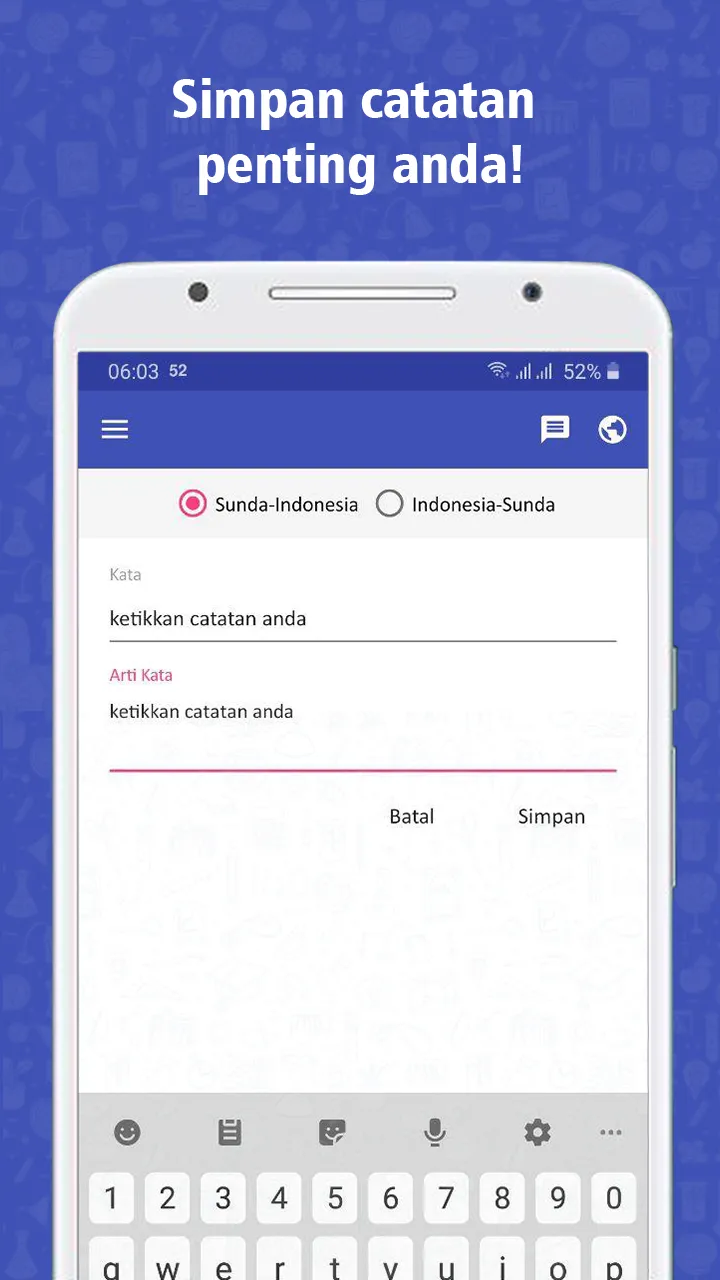 Kamus Sunda | Indus Appstore | Screenshot