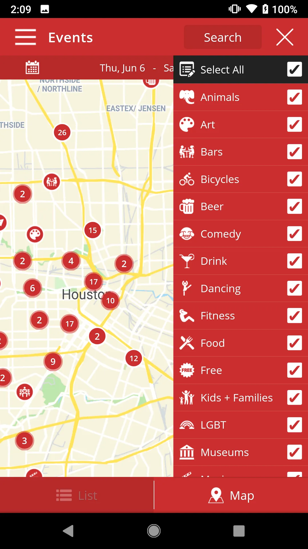 365 Things to Do in Houston | Indus Appstore | Screenshot