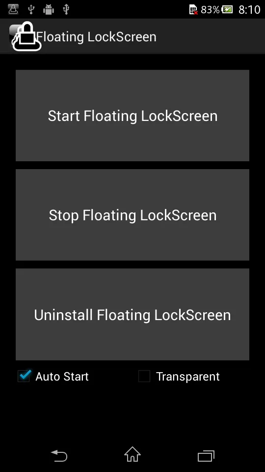 Floating LockScreen | Indus Appstore | Screenshot