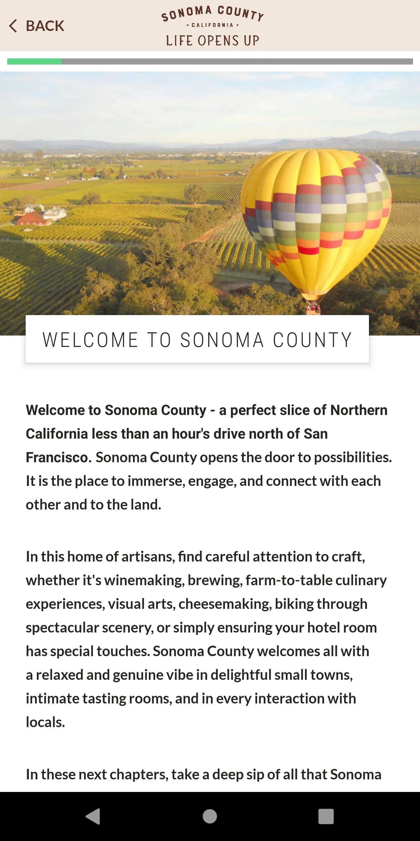 Sonoma County Travel PRO | Indus Appstore | Screenshot