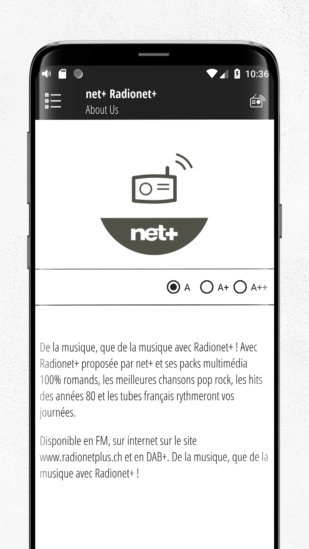 net+ Radionet+ | Indus Appstore | Screenshot