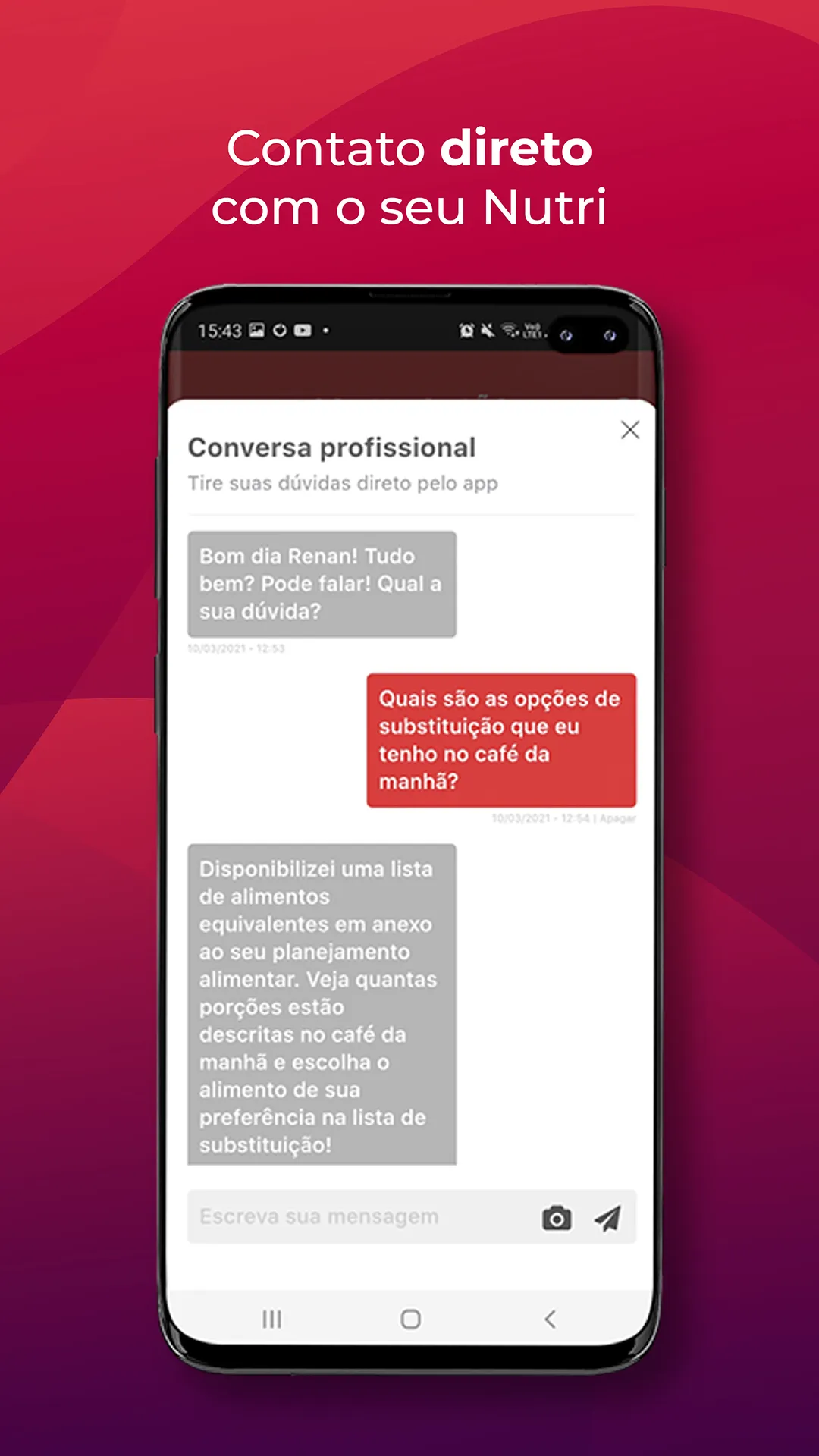 WebDiet - App para pacientes | Indus Appstore | Screenshot