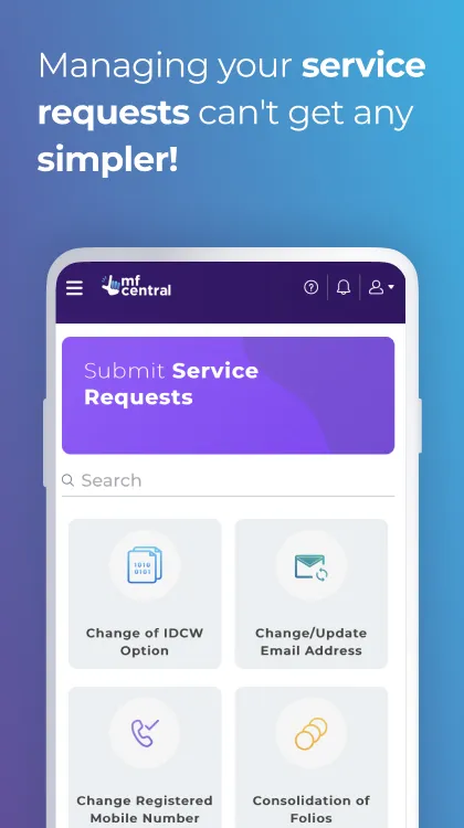MFCentral Mutual Fund App | Indus Appstore | Screenshot