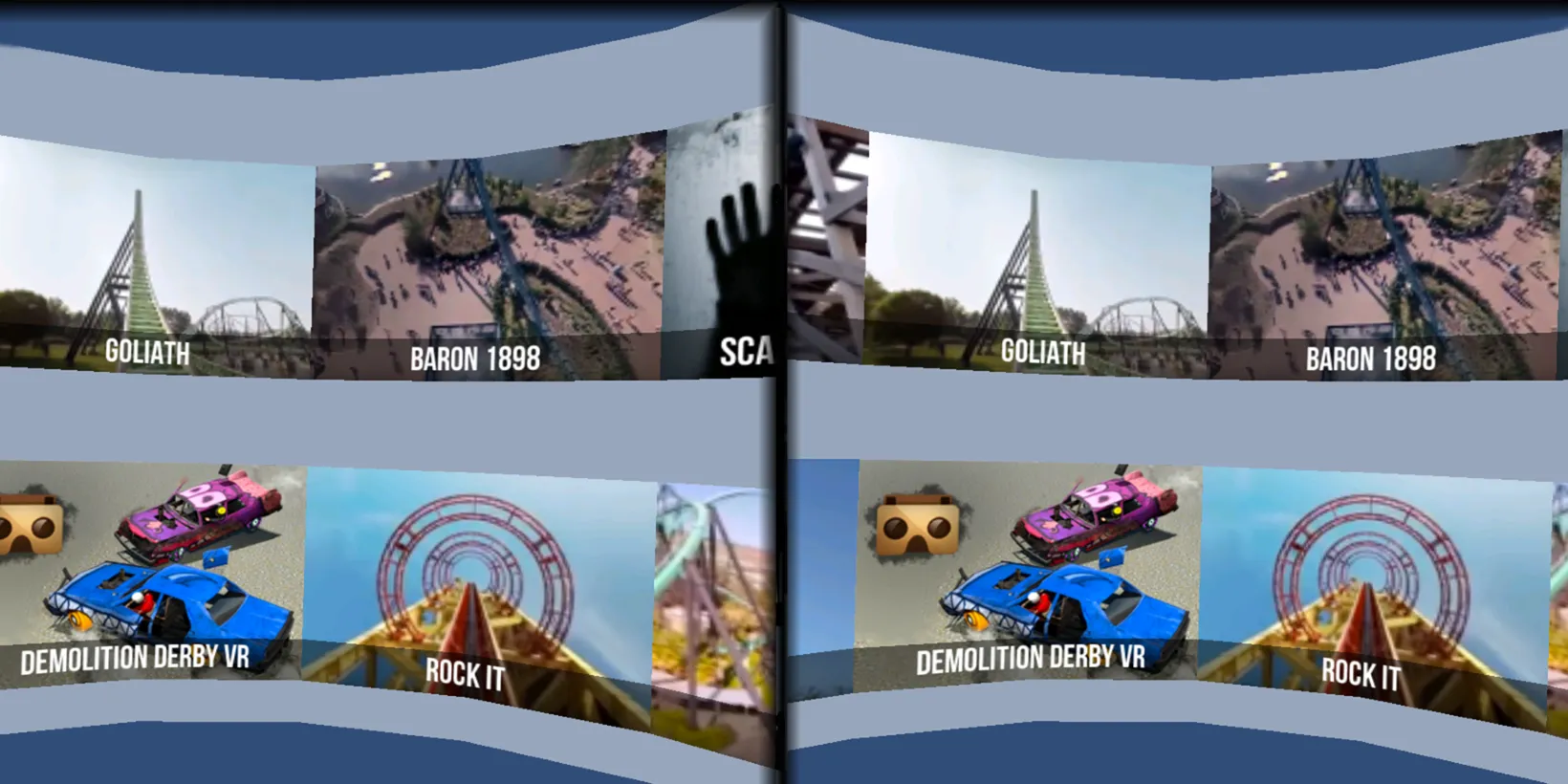 VR Thrills Roller Coaster Game | Indus Appstore | Screenshot