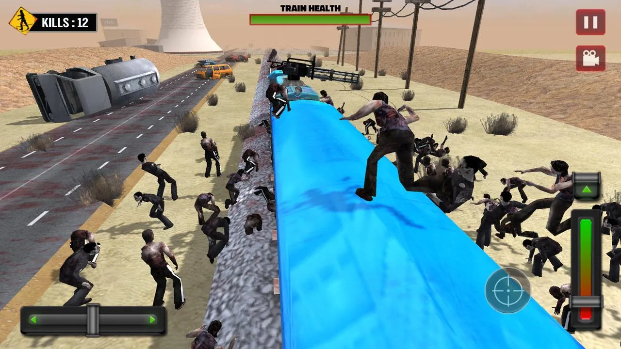 Train shooting - Zombie War | Indus Appstore | Screenshot