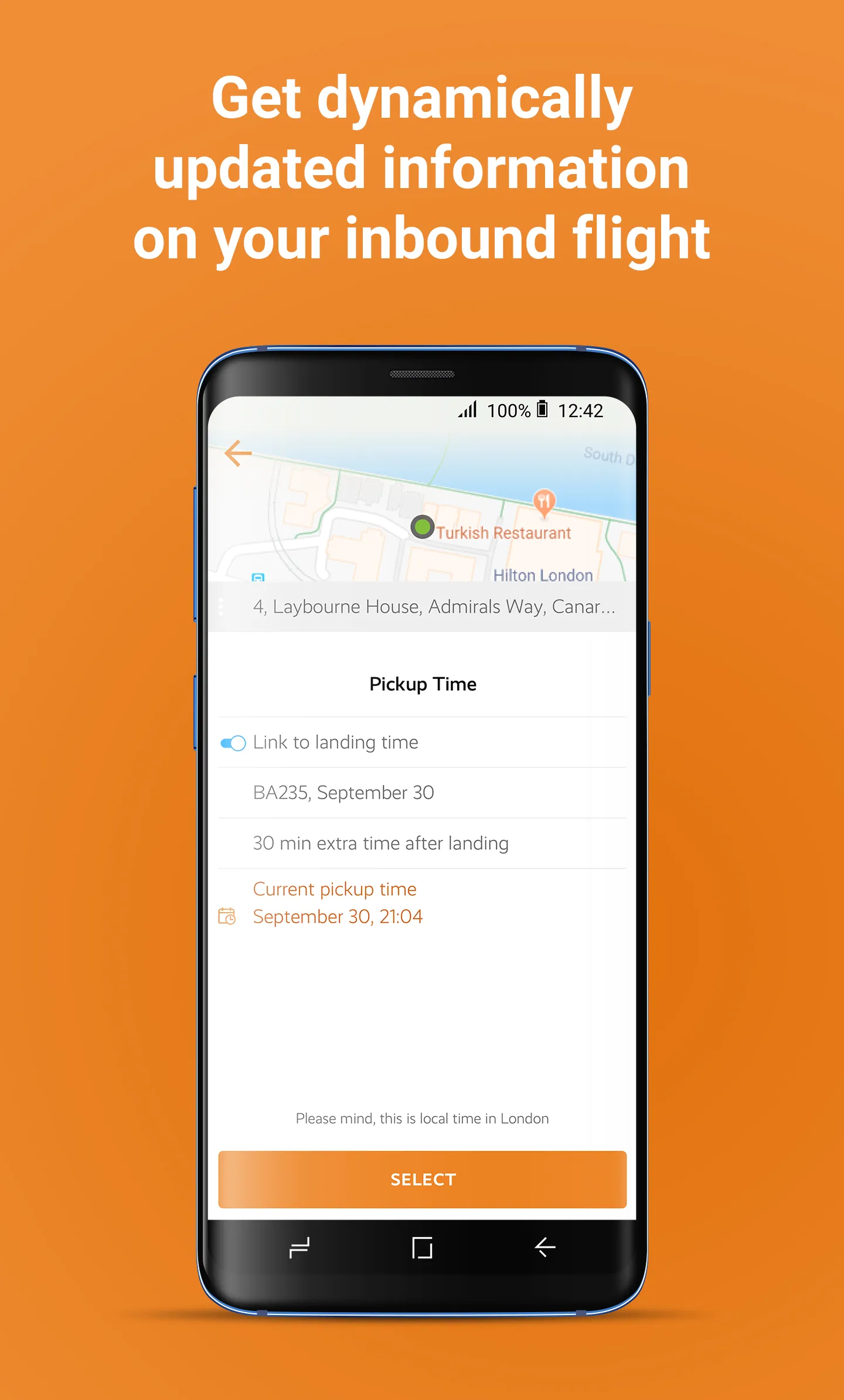 Carrot Cars – London’s Minicab | Indus Appstore | Screenshot