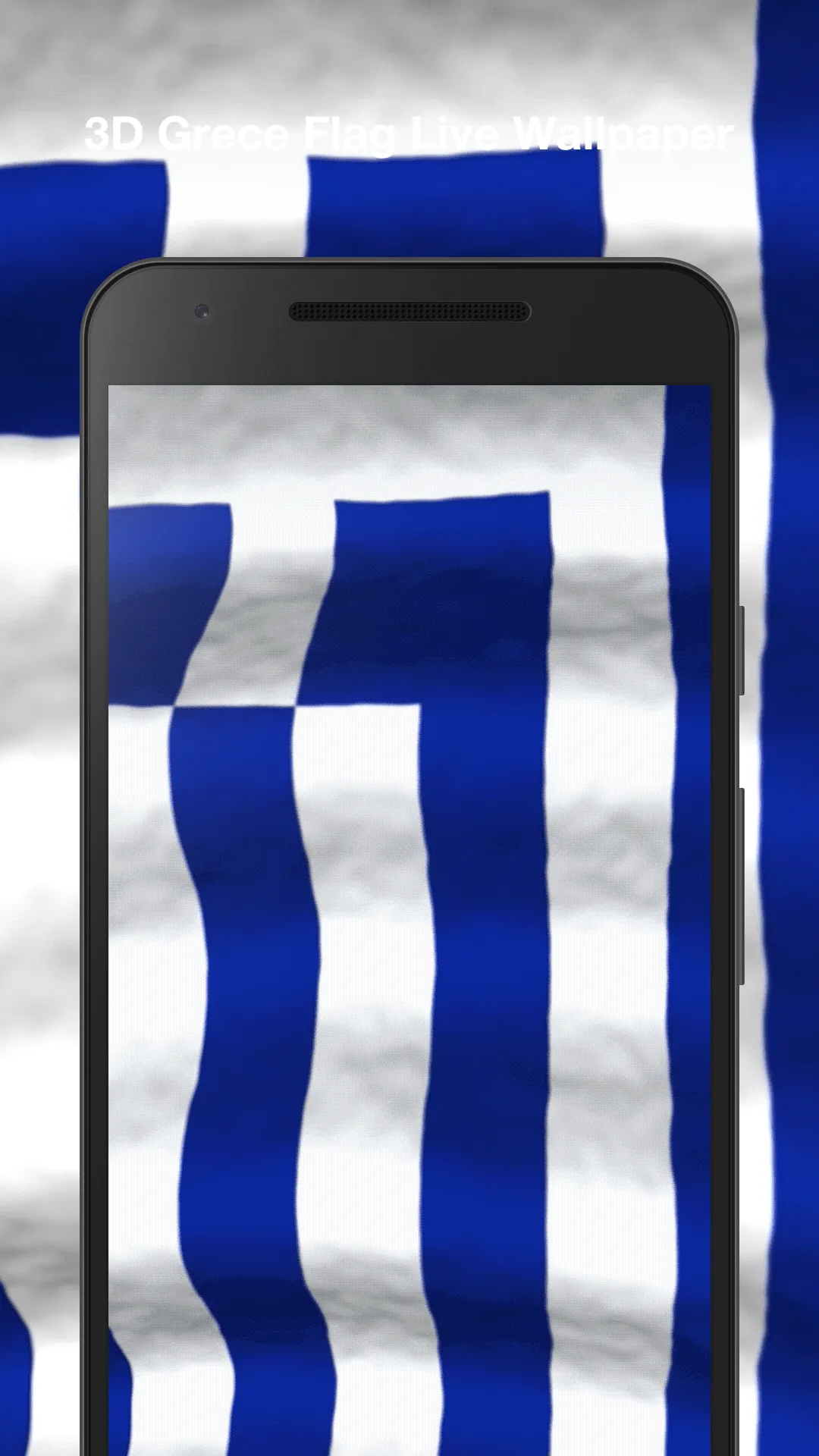 3d Greece Flag Live Wallpaper | Indus Appstore | Screenshot