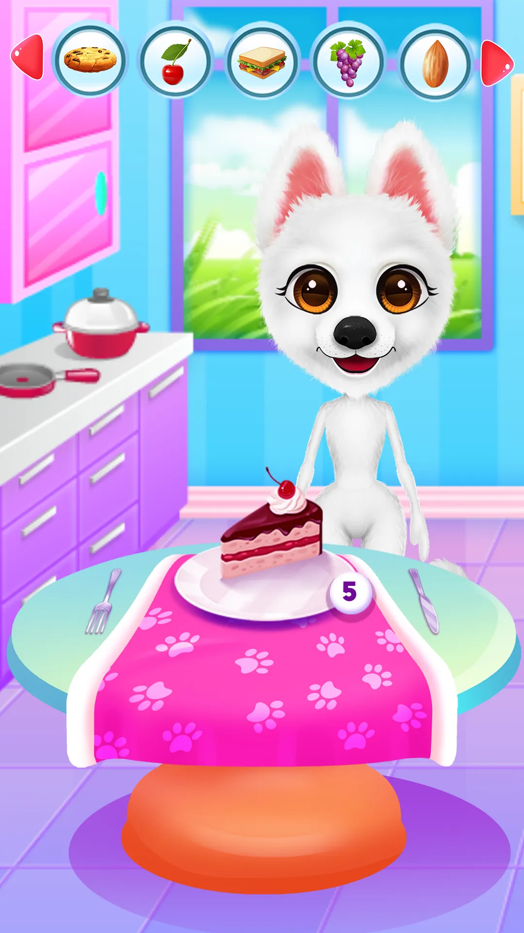 Simba The Puppy - Candy World | Indus Appstore | Screenshot