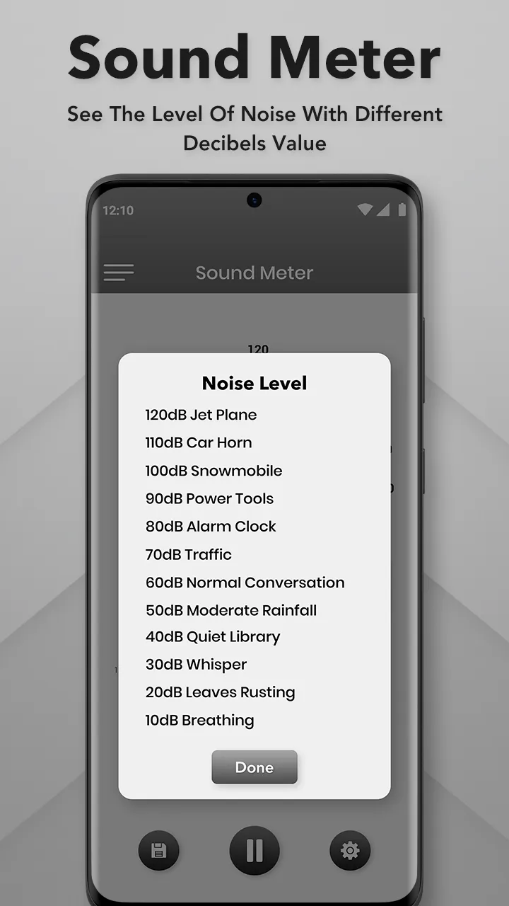 Sound Meter - SPL & Decibel Me | Indus Appstore | Screenshot