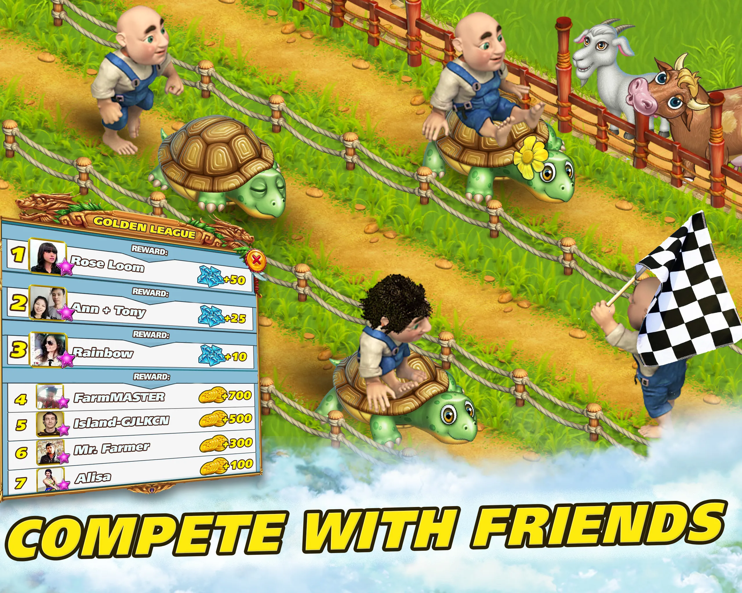 Farm Tribe: Cook & Merge Game | Indus Appstore | Screenshot