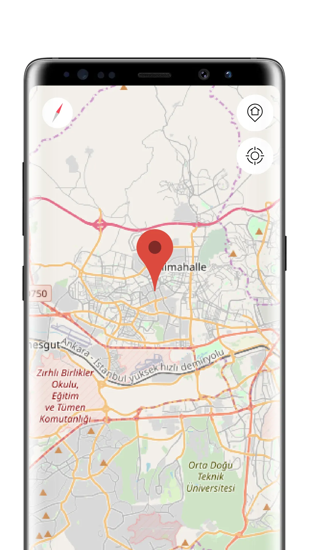 Ankara Offline Map | Indus Appstore | Screenshot