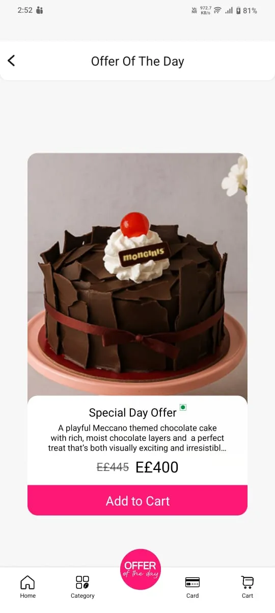 Monginis Bakery | Indus Appstore | Screenshot