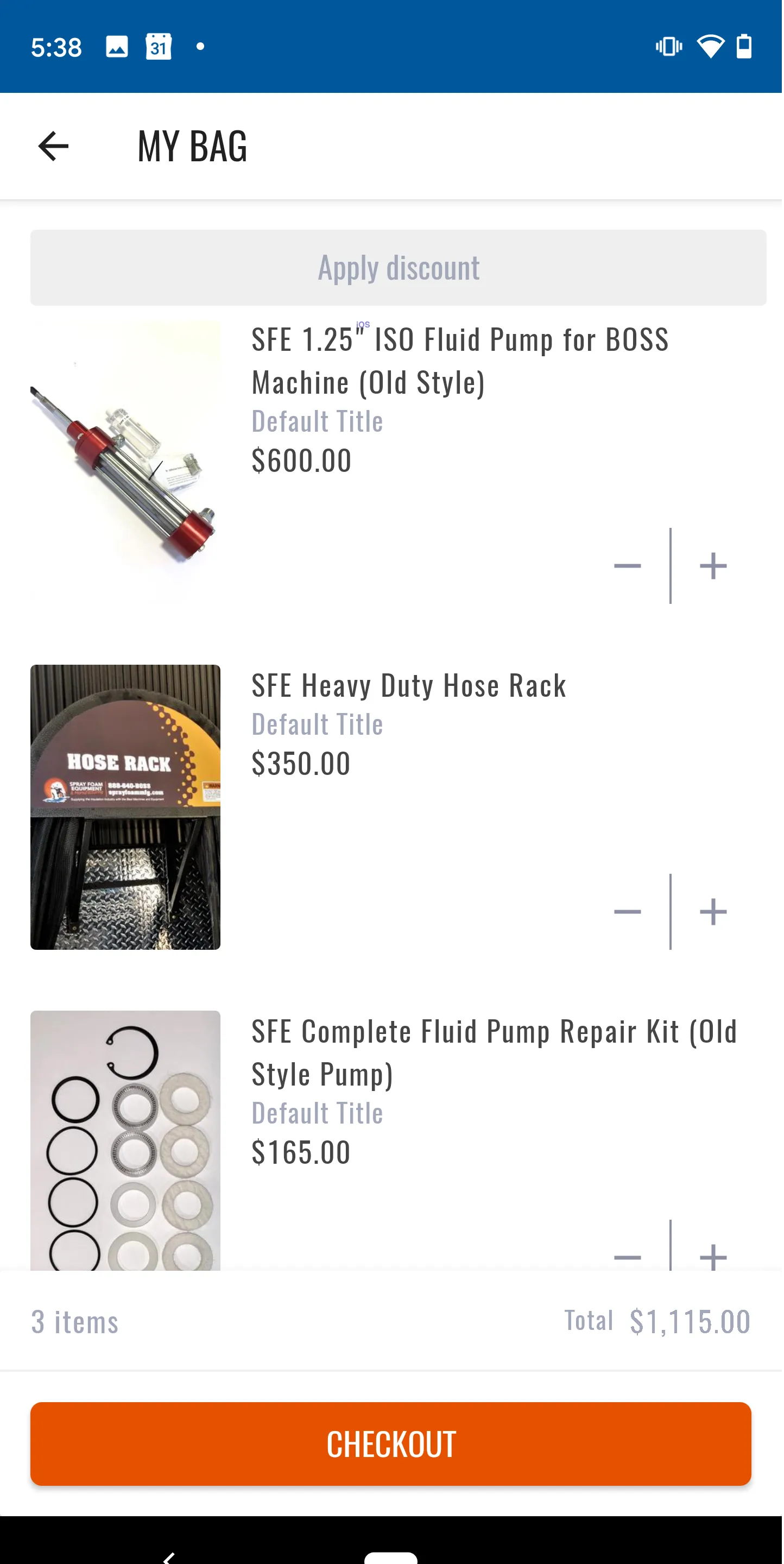 Spray Foam Equipment | Indus Appstore | Screenshot