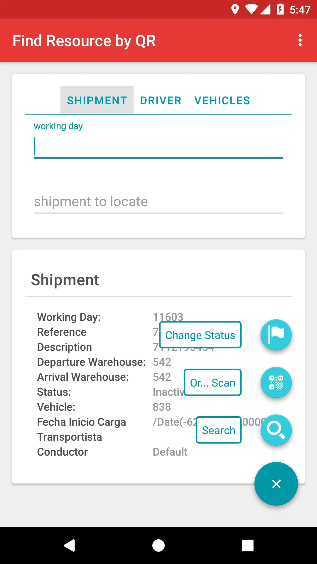 UNIGIS X Deliveries | Indus Appstore | Screenshot