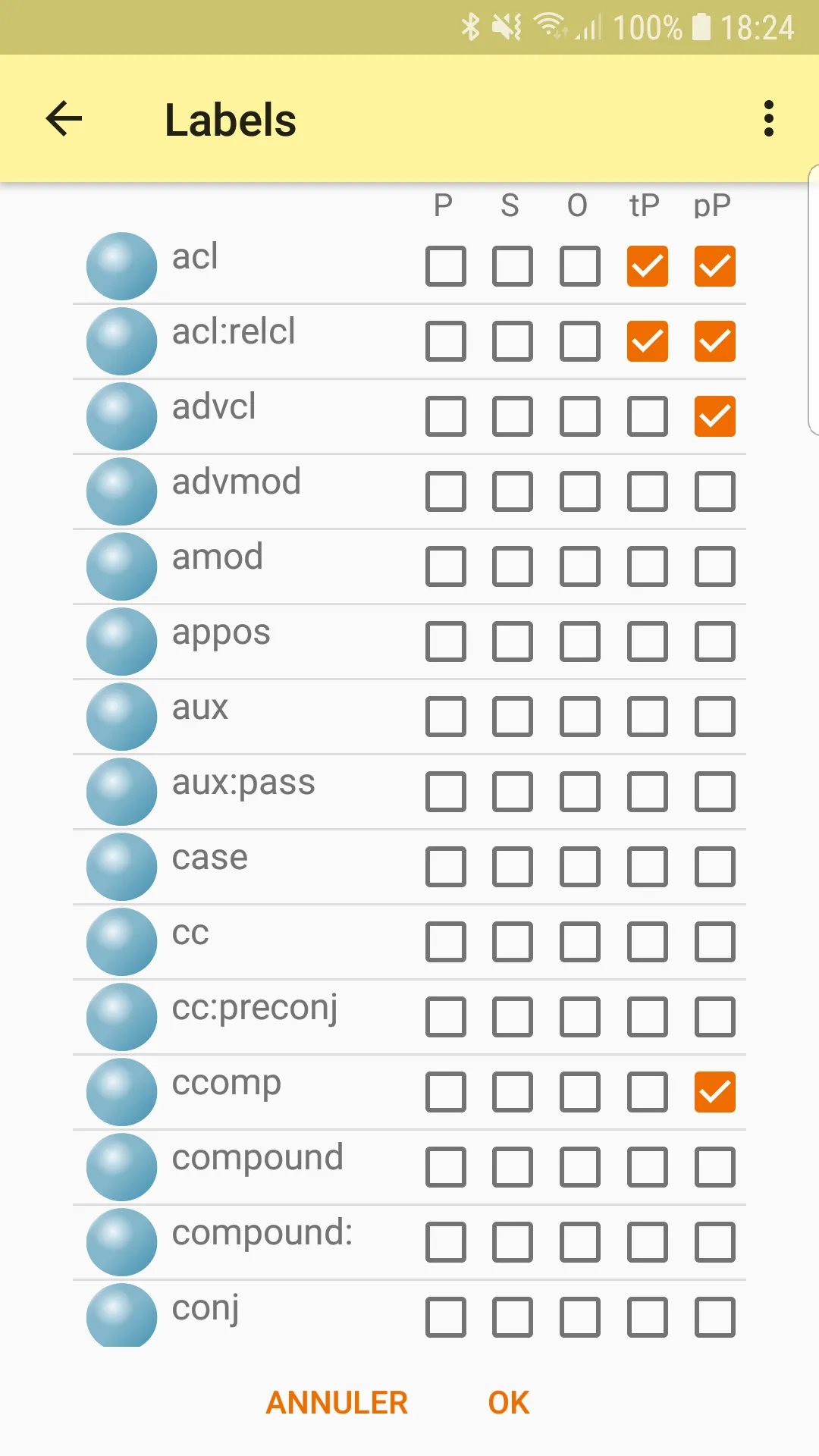 GrammarScope UDPipe | Indus Appstore | Screenshot