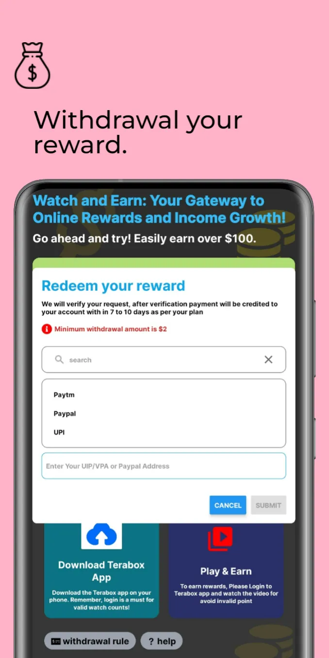 Videb: Watch & Earn Money | Indus Appstore | Screenshot