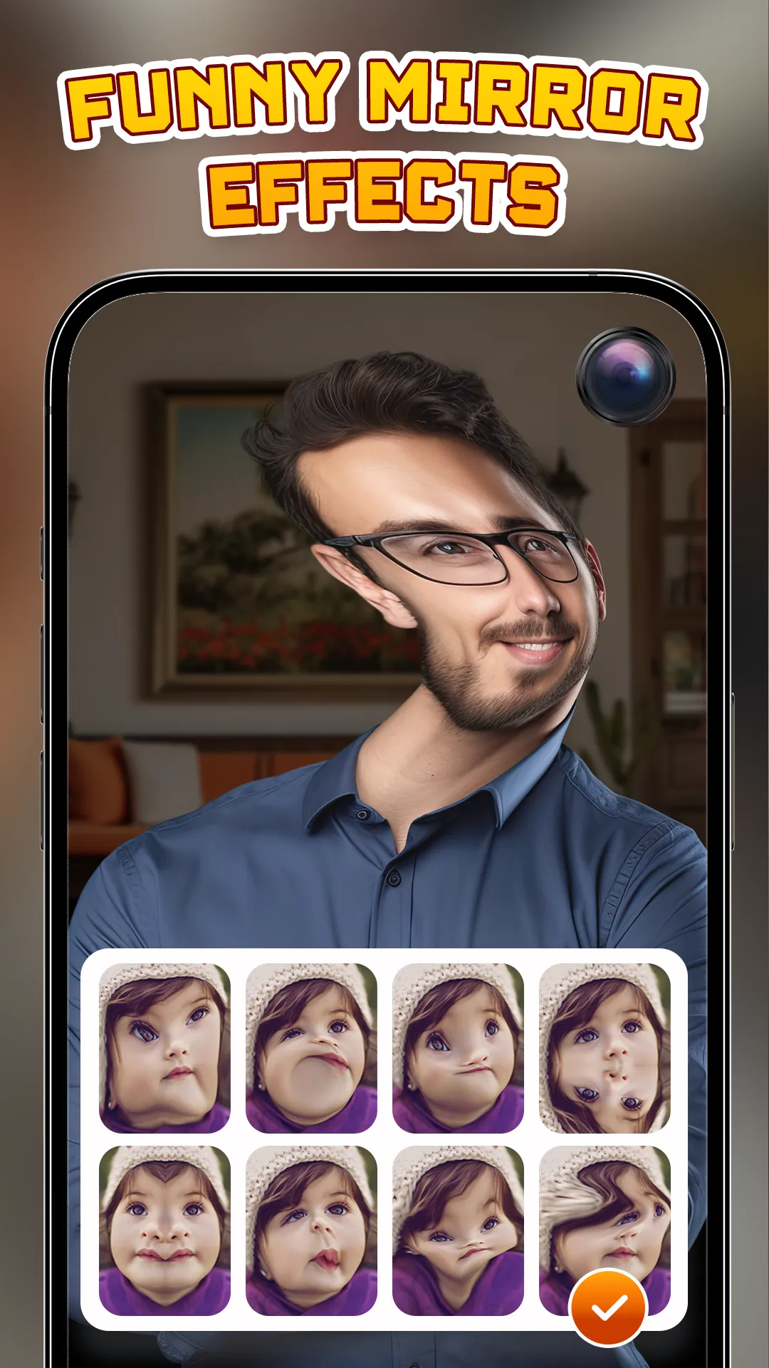 Live Funny Face Camera | Indus Appstore | Screenshot
