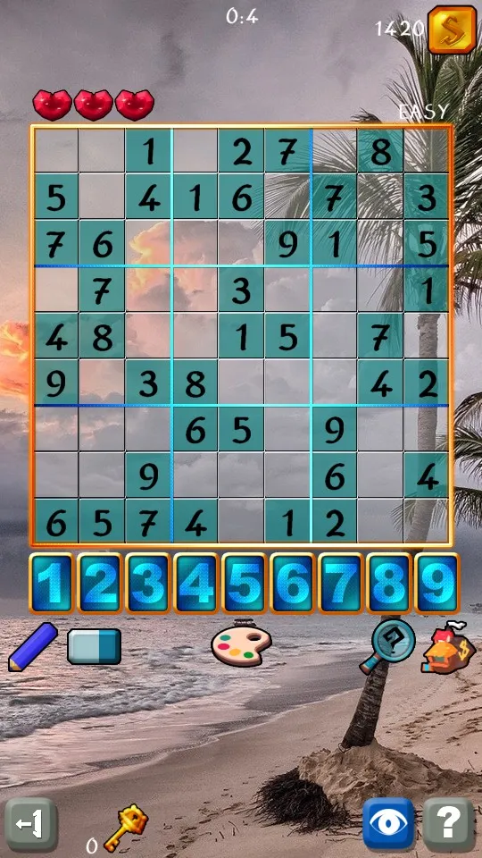 Sudokia Puzzle Quest | Indus Appstore | Screenshot