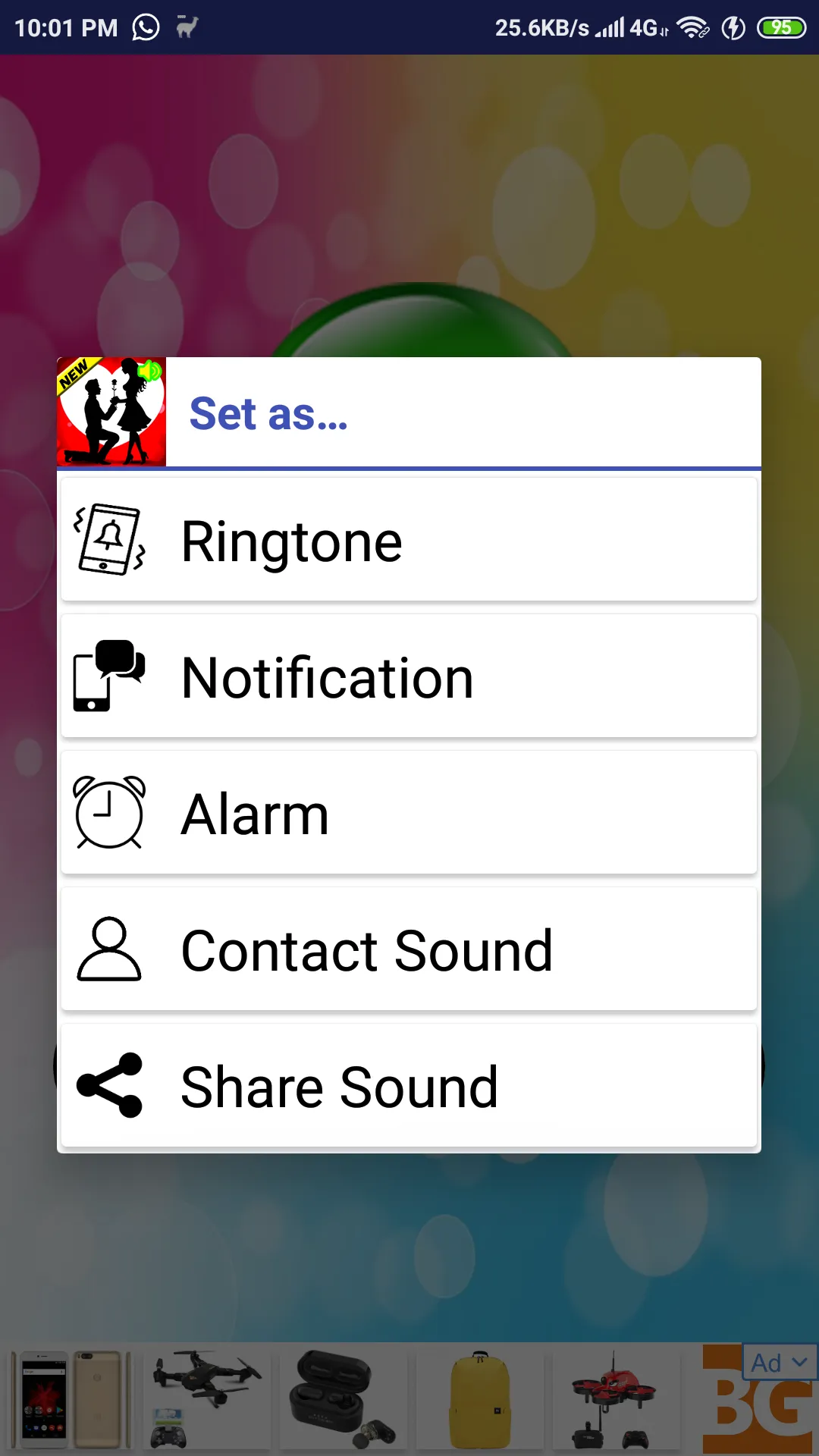 Love Ringtones | Indus Appstore | Screenshot