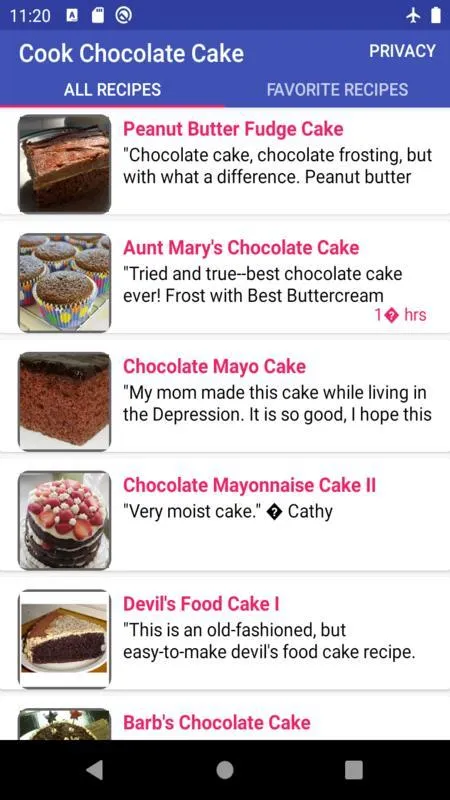 Cook chocolate cake | Indus Appstore | Screenshot