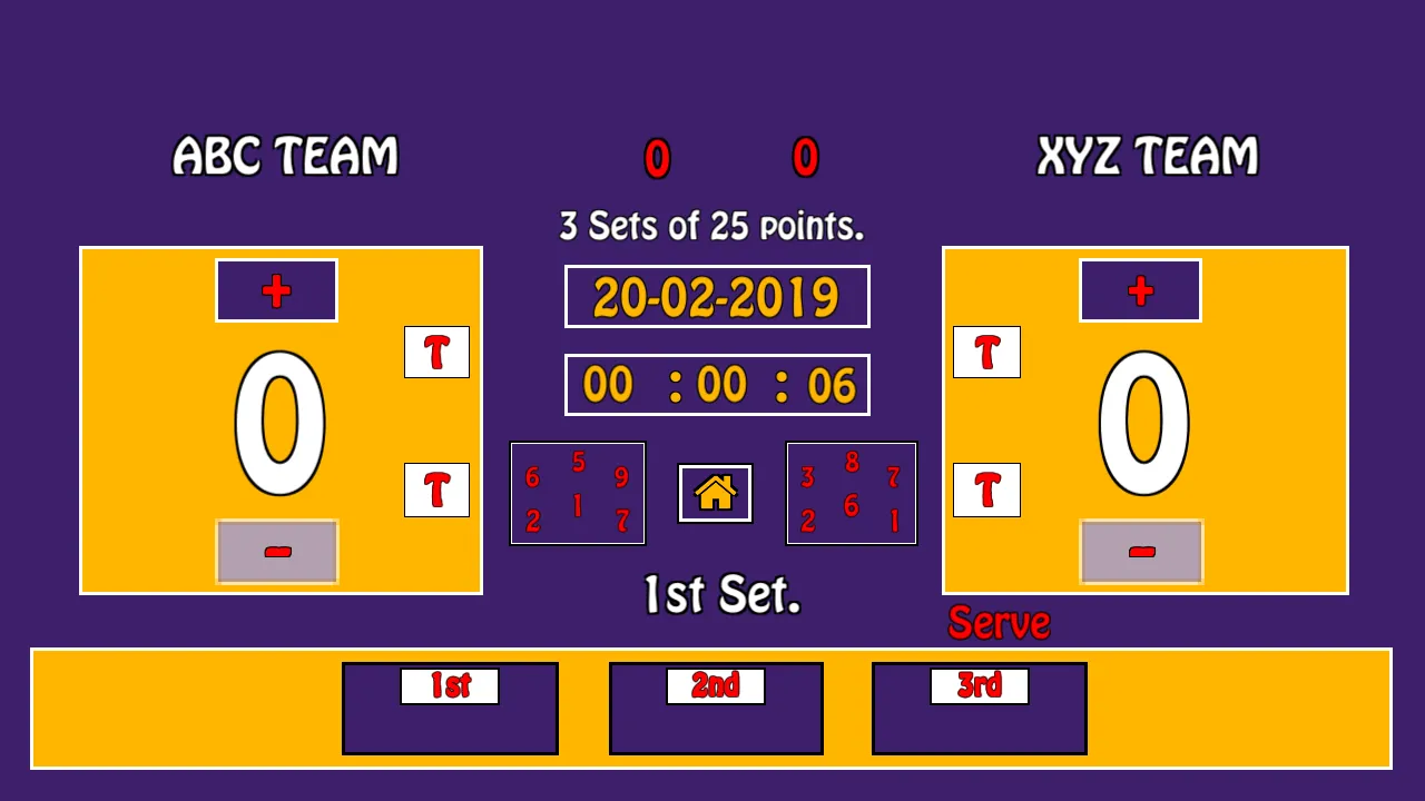 Ultimate Volleyball Scoreboard | Indus Appstore | Screenshot