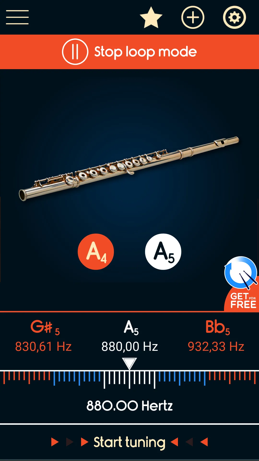 Master Flute Tuner | Indus Appstore | Screenshot