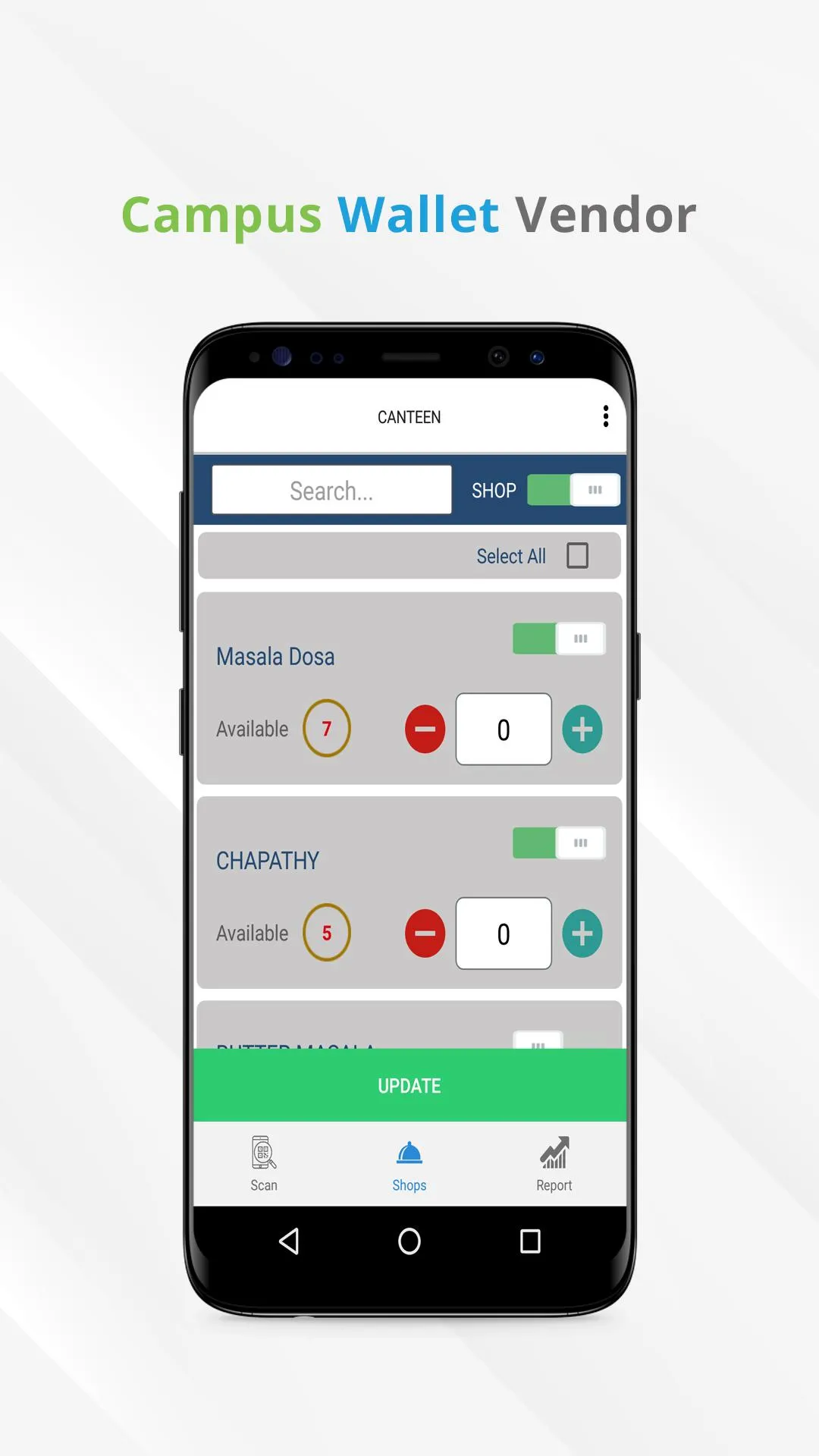 Campus Wallet Vendor | Indus Appstore | Screenshot