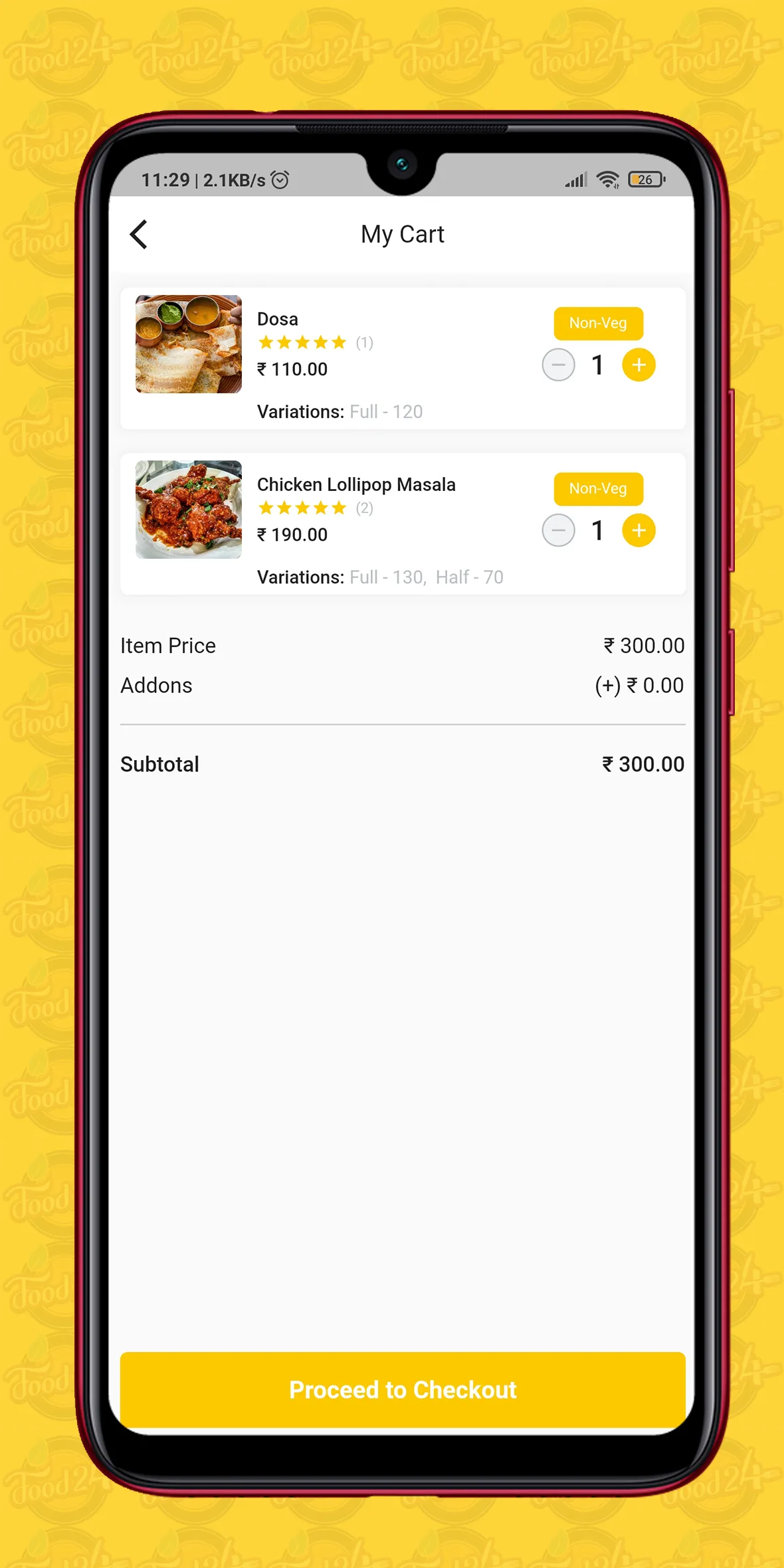 Food24 - Online Food Delivery | Indus Appstore | Screenshot