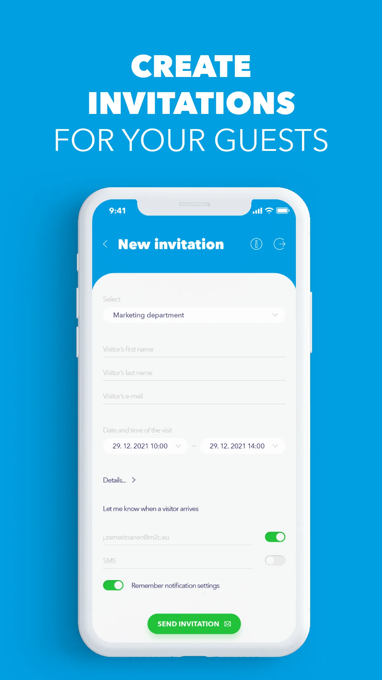 Ereception | Indus Appstore | Screenshot