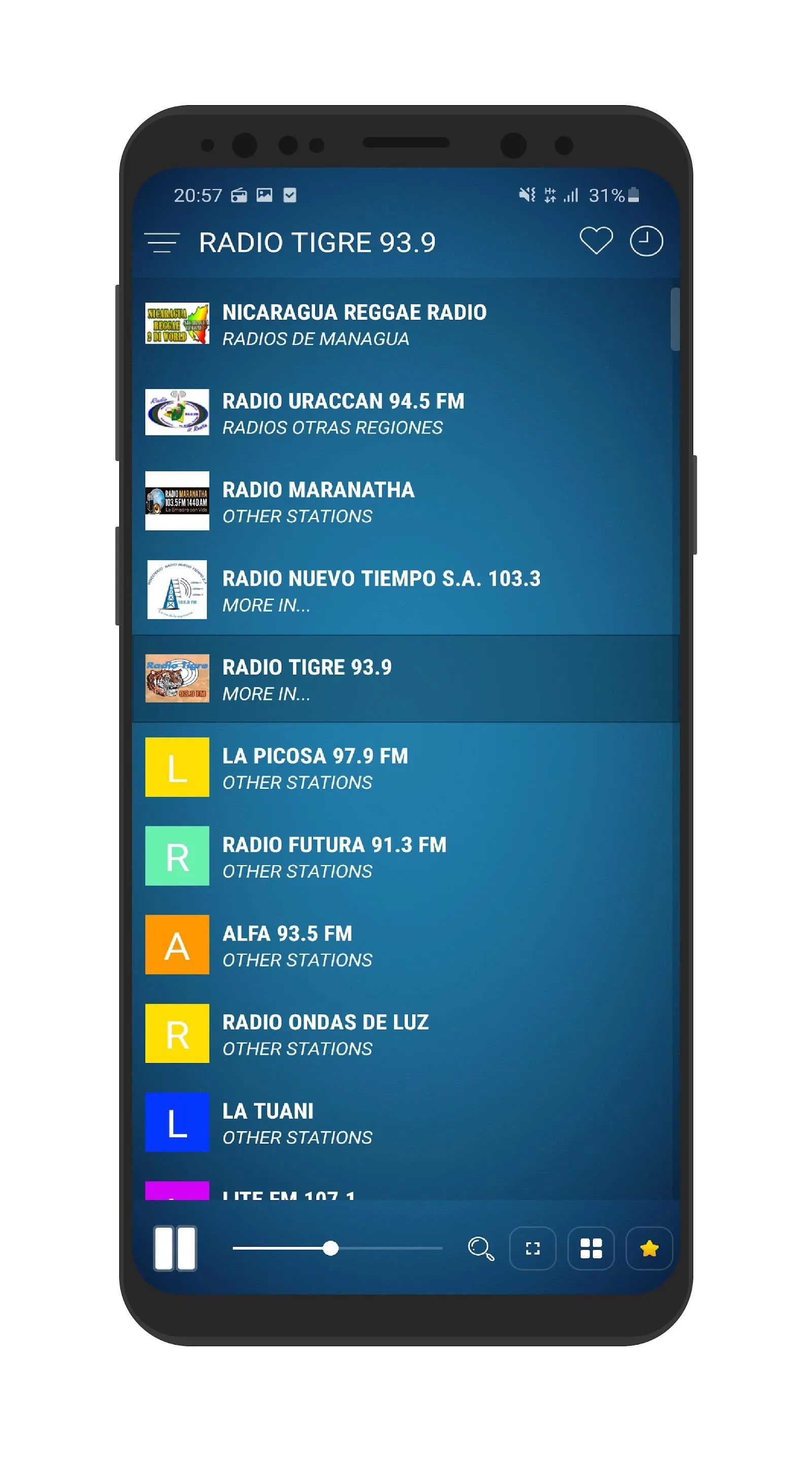 Nicaragua Radio Stations | Indus Appstore | Screenshot