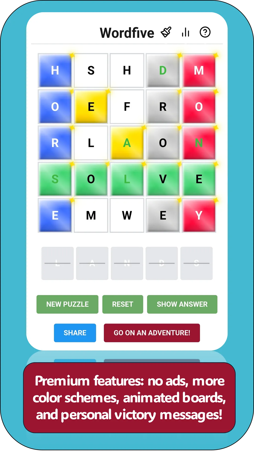 Wordfive: Word Search + Sudoku | Indus Appstore | Screenshot