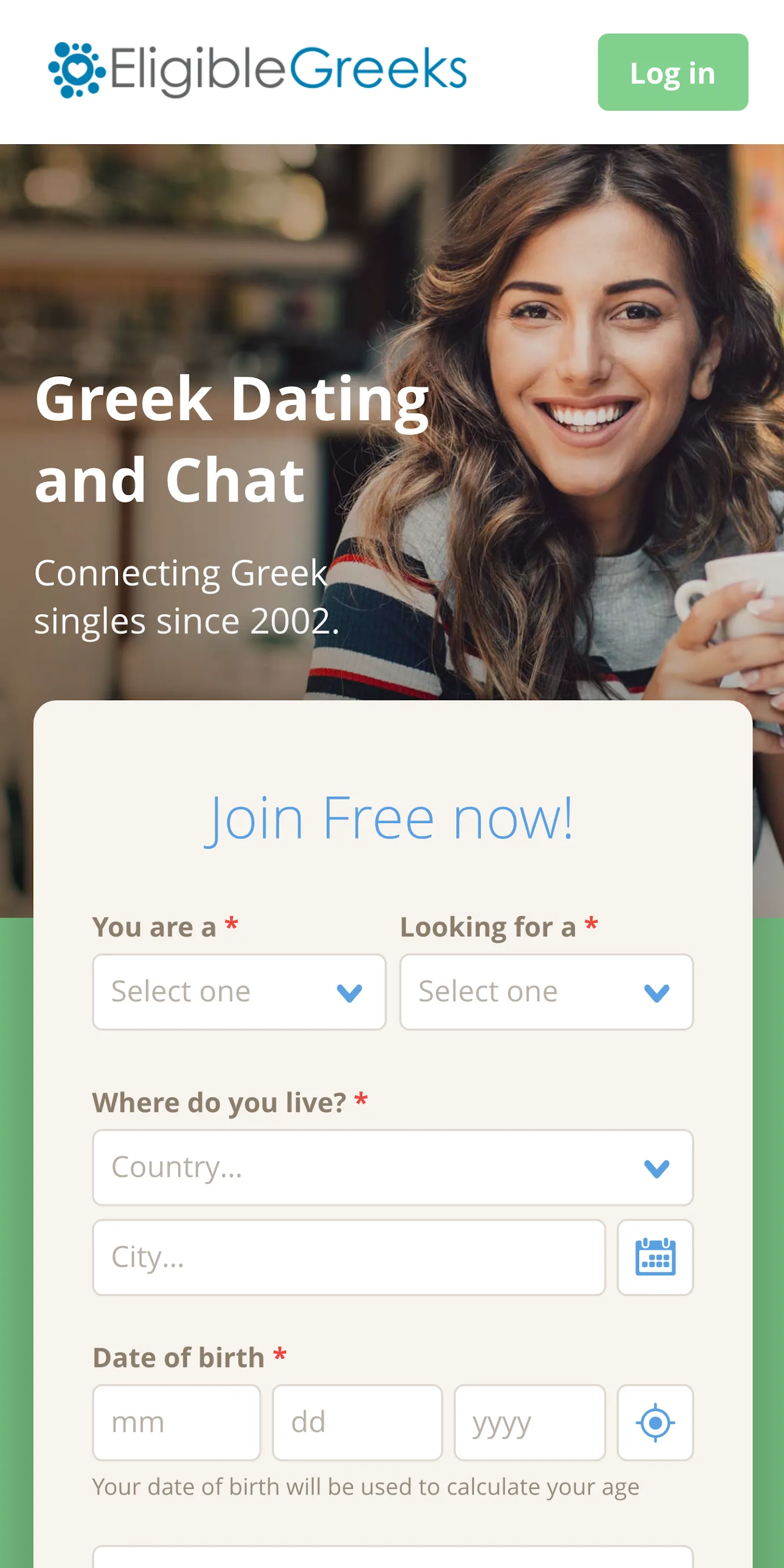 EligibleGreeks Greek Dating | Indus Appstore | Screenshot