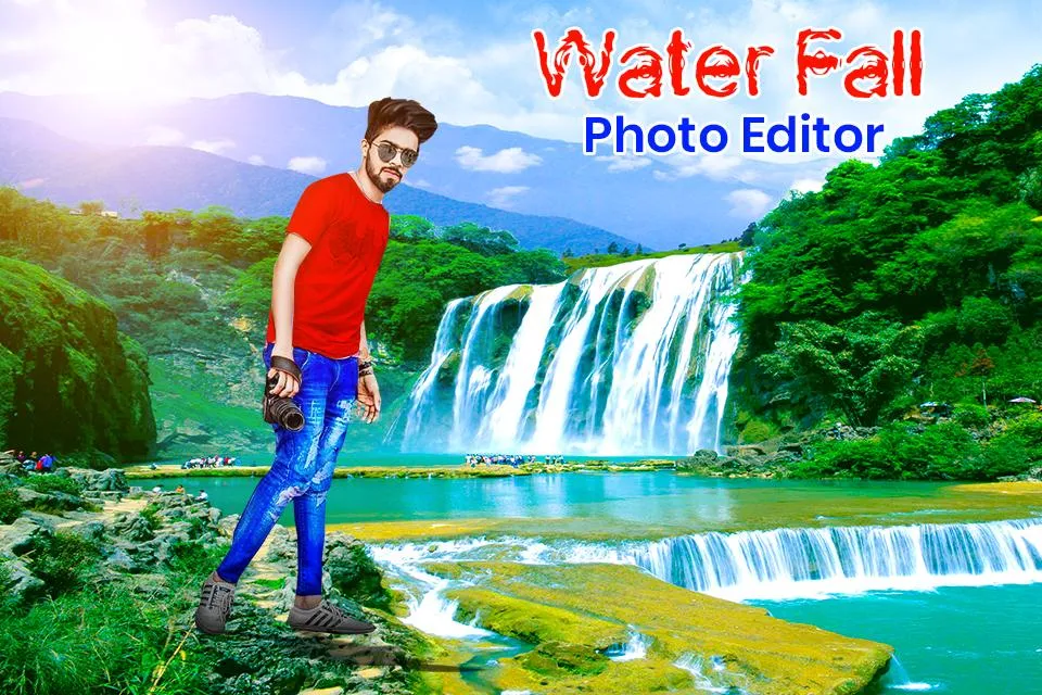 Waterfall Photo Frames | Indus Appstore | Screenshot