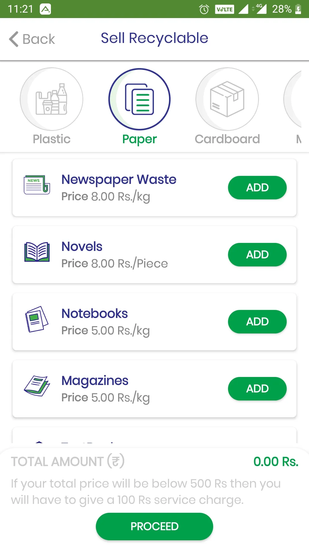 Recycle-Rewards | Indus Appstore | Screenshot