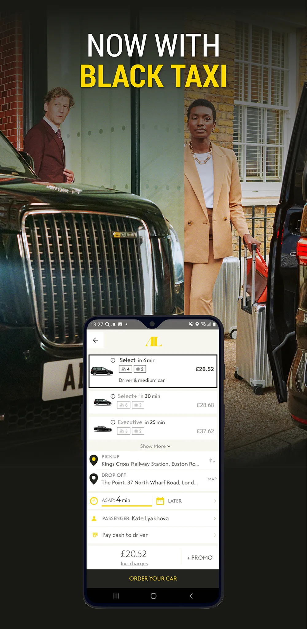 Addison Lee: Taxis & Couriers | Indus Appstore | Screenshot