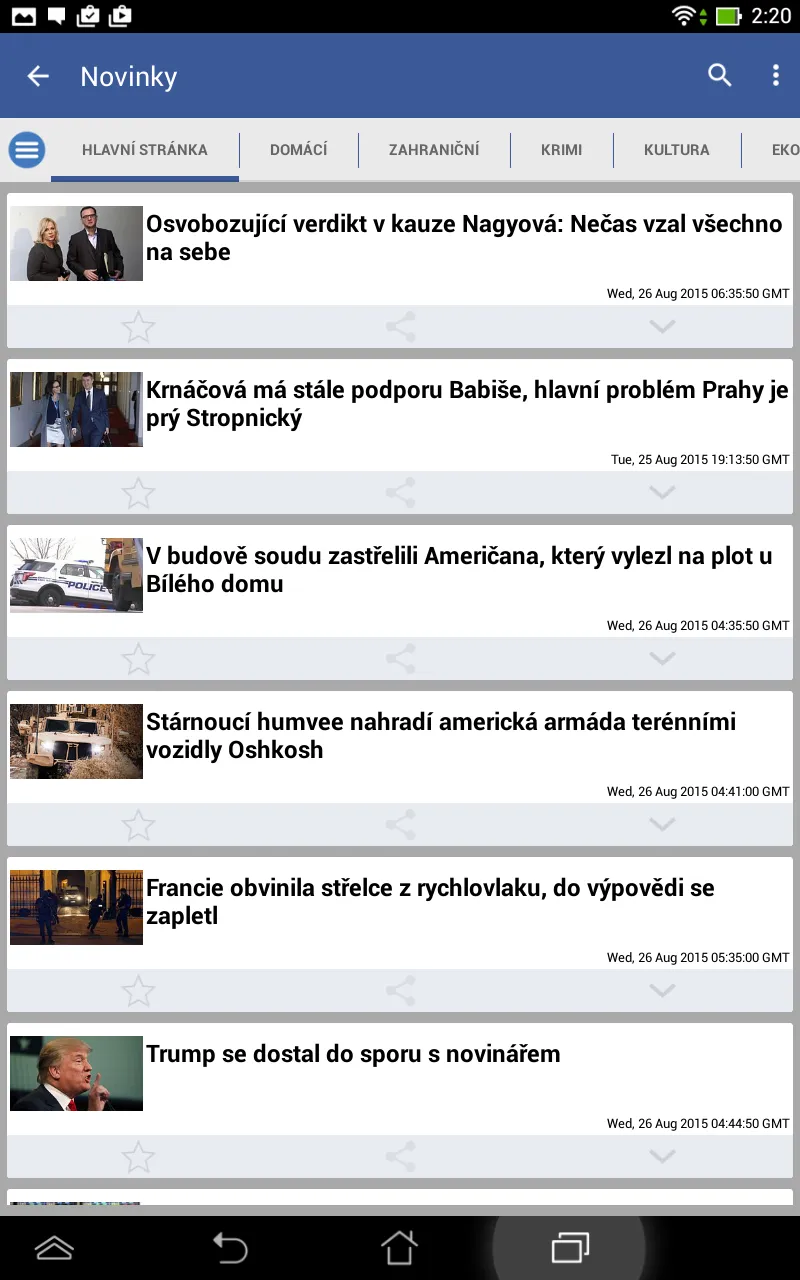 Czech News | Indus Appstore | Screenshot